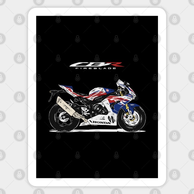 CBR1000RR-R Fireblade SP - Dark edition Sticker by Hilmay